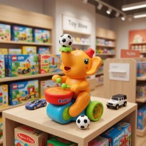 drum elephant toy